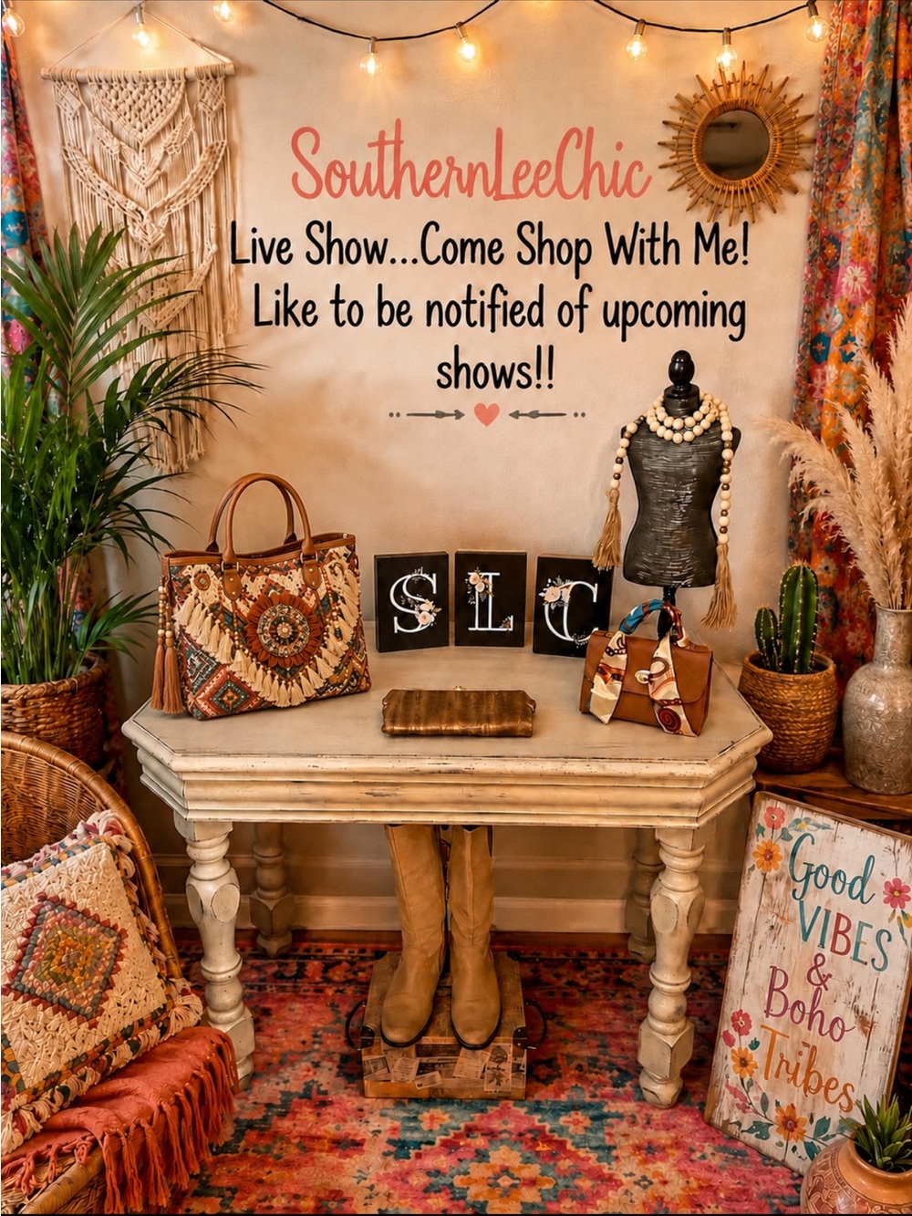 SouthernLeeChic LIVE! ❤️ LIKE THIS LISTING TO BE NOTIFIED OF MY LIVE SHOW!